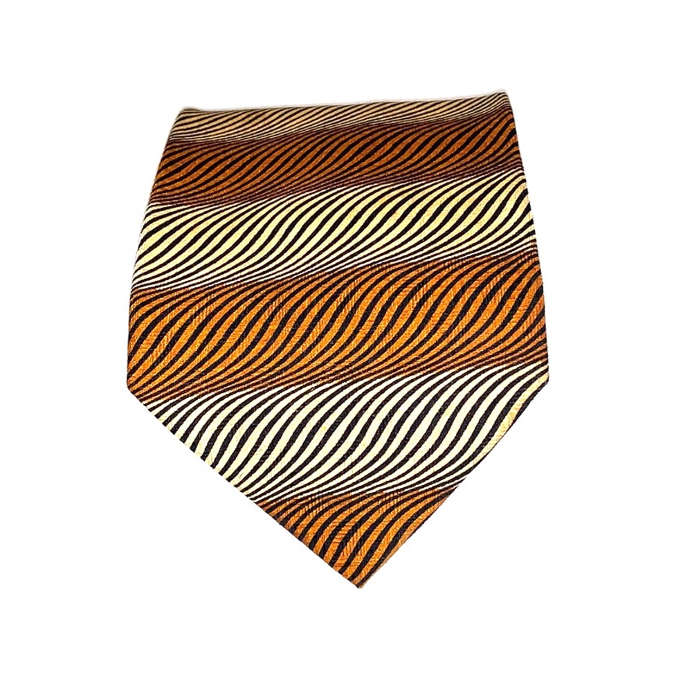 Matrix by Format Patterned Silk Tie NWOT